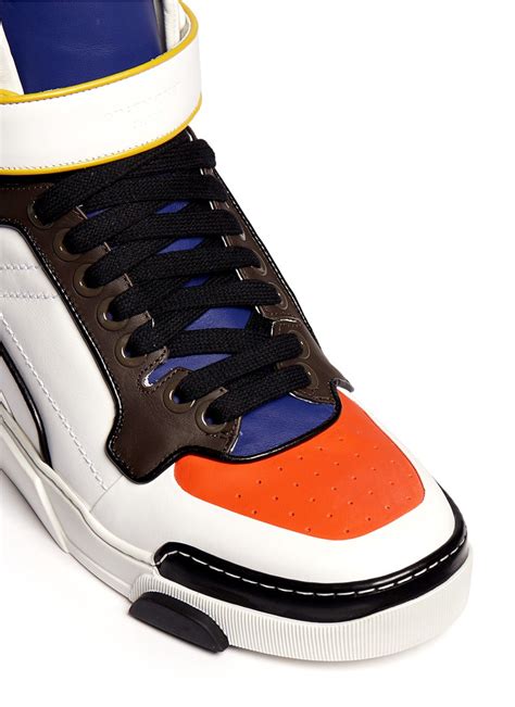 yellow givenchy sneakers|givenchy high top sneakers men.